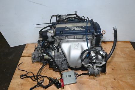 JDM 1997-2001 HONDA PRELUDE 2.0L F20B VTEC ENGINE & 5-SPEED LSD MANUAL TRANSMISSION, ECU, HARNESS