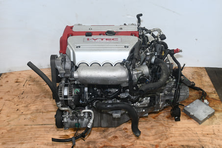JDM 2004-2008 Honda Accord Euro R 2.0L K20A Engine, LSD 6Speed Transmission, Harness, ECU, Headers