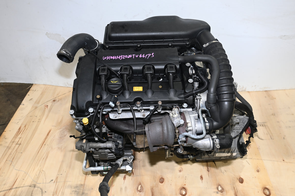 Mini One Engine Components 2007-2010 MINI COOPER S MOTOR TURBOCHARGED 1.6L COMPLETE ENGINE (TRANS ...