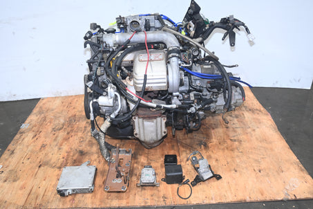 JDM TOYOTA MR2 3S-GTE ENGINE 2.0L TURBO 5 SPEED MANUAL TRANSMISSION ECU WIRING HARNESS