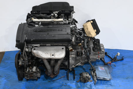 JDM Toyota Levin Corolla 1.6L Engine 4AGE Black-Top 20-Valve With 5SPEED Manual Trans , ECU, WIRE Harness